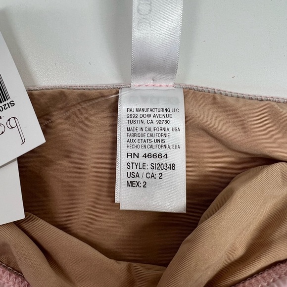 Basta Surf Swim Bottom Ruffle Tap Pant in Pink Matte Tricot Size 2 NEW With Tags - Picture 11 of 13